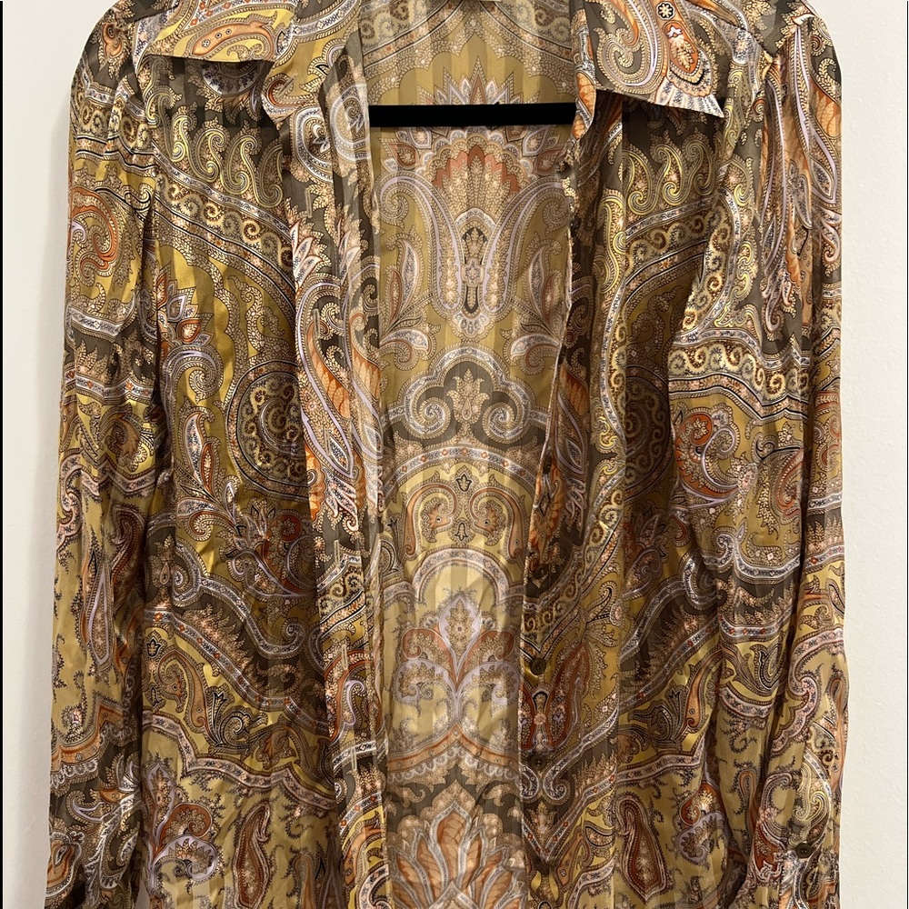 Unique Long Sleeve Blouse
